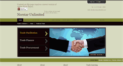 Desktop Screenshot of norstarunlimited.com